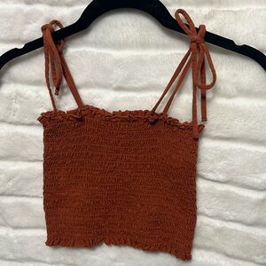 Rust Colored Small Blouse